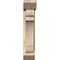 Ekena Millwork Olympic Slat Rough Sawn Bracket w/ Offset Brace, Douglas Fir, 6"W x 18"D x 30"H BKT0604X18X30OLY06RDF - alternate 3